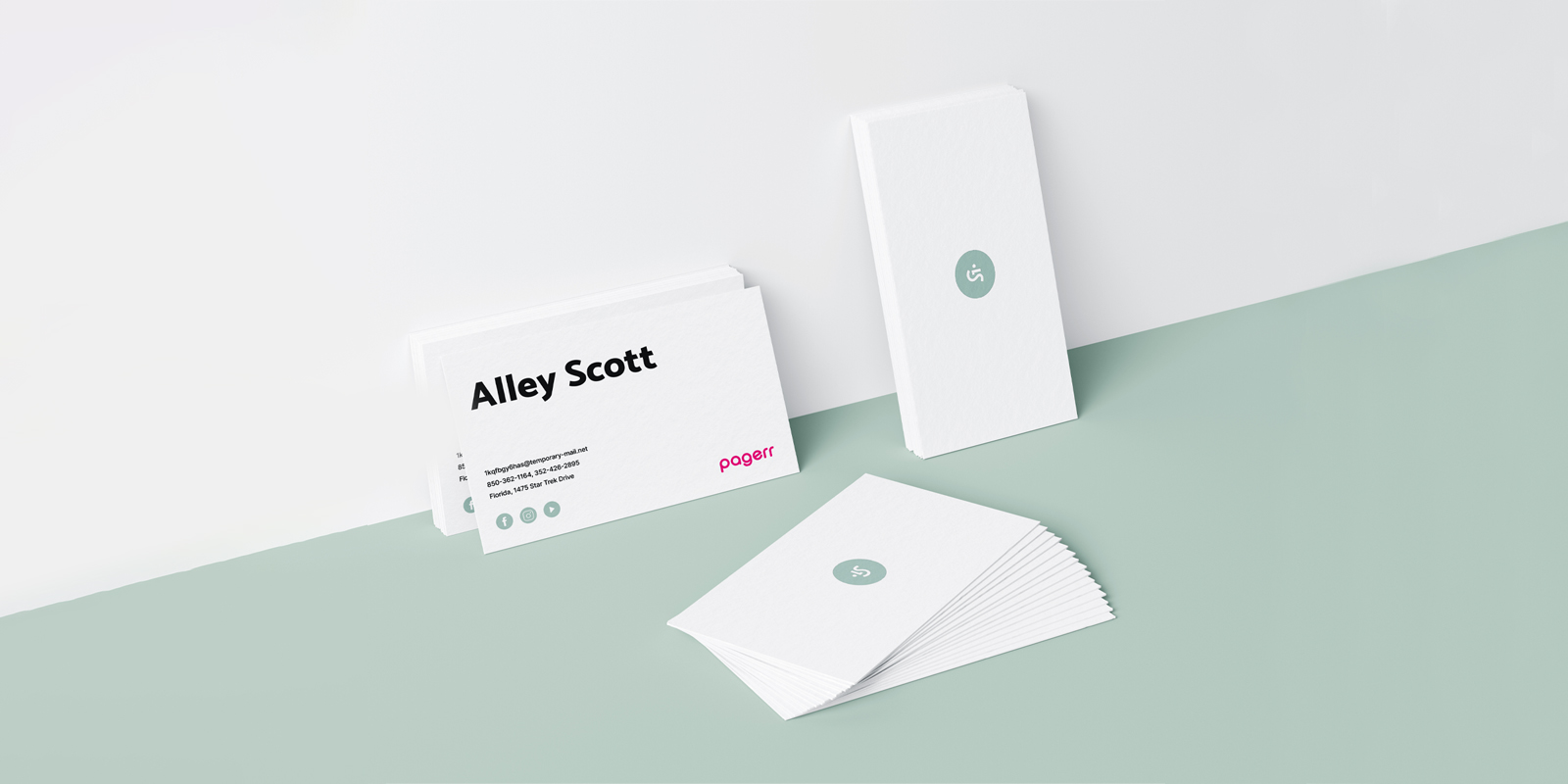 Business cards in Alicante - Print with Pagerr