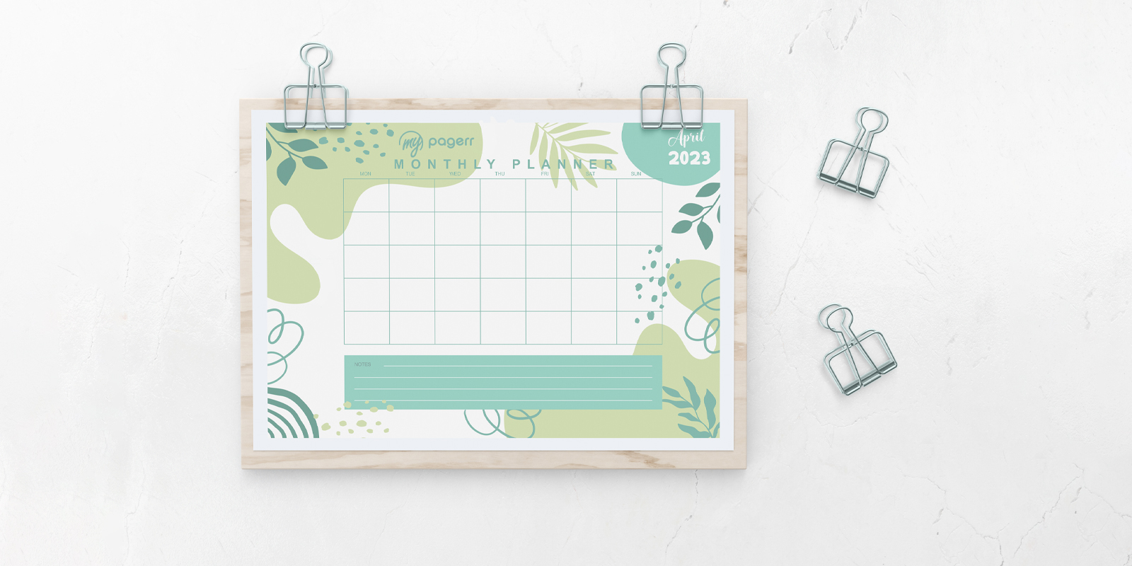 Calendar planners in Zuglo - Print with Pagerr