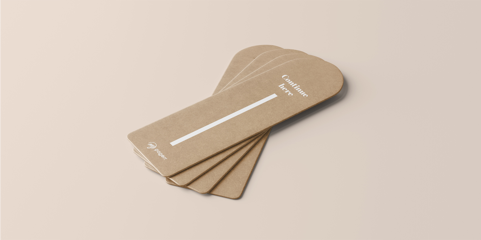 ECO bookmarks in Madrid - Print with Pagerr