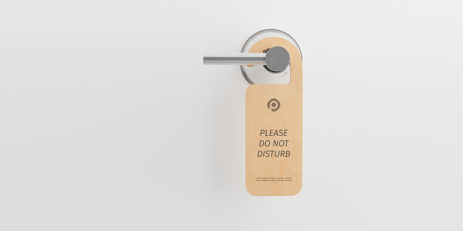 ECO door hangers in Bucharest - Print with Pagerr