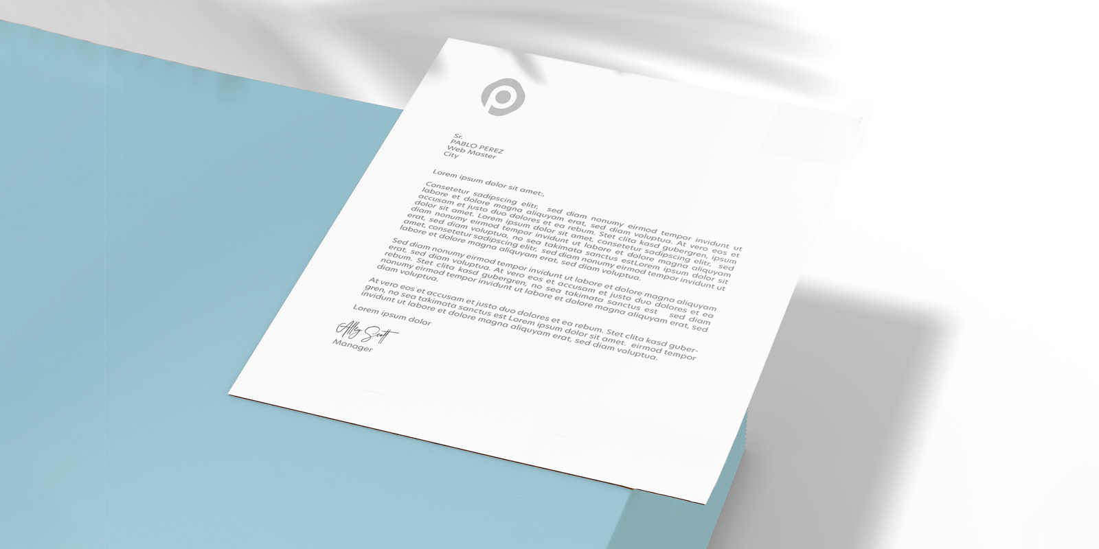 Letterheads in Wola - Print with Pagerr