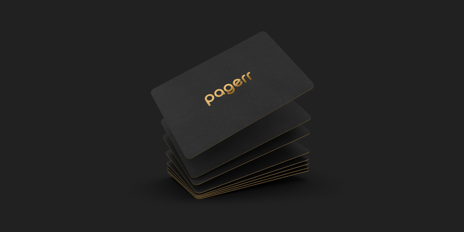 Luxury business cards in Warsaw - Print with Pagerr