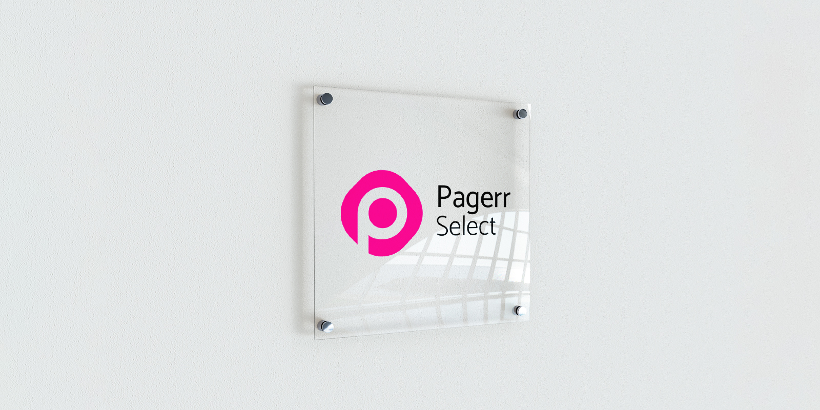 Acrylic signs in Hamburg - Print with Pagerr