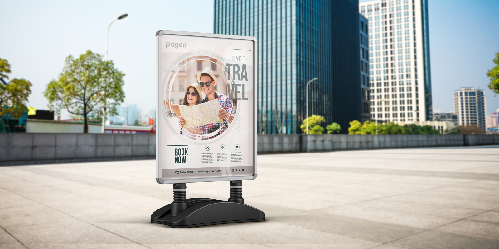 Pavement signs in Bucharest - Print with Pagerr