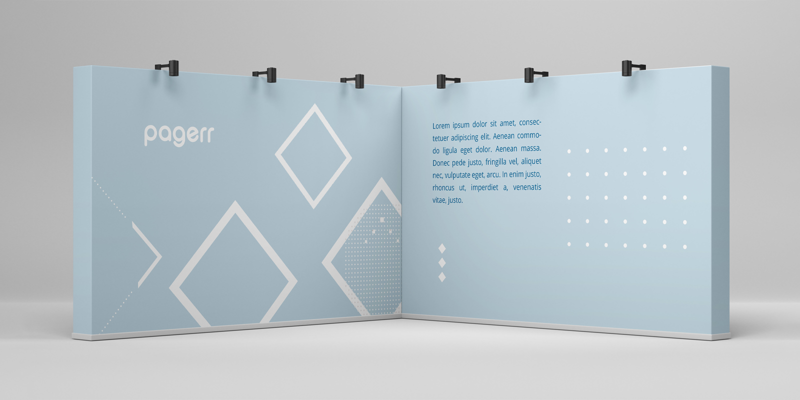 Pop-up walls in Wola - Print with Pagerr