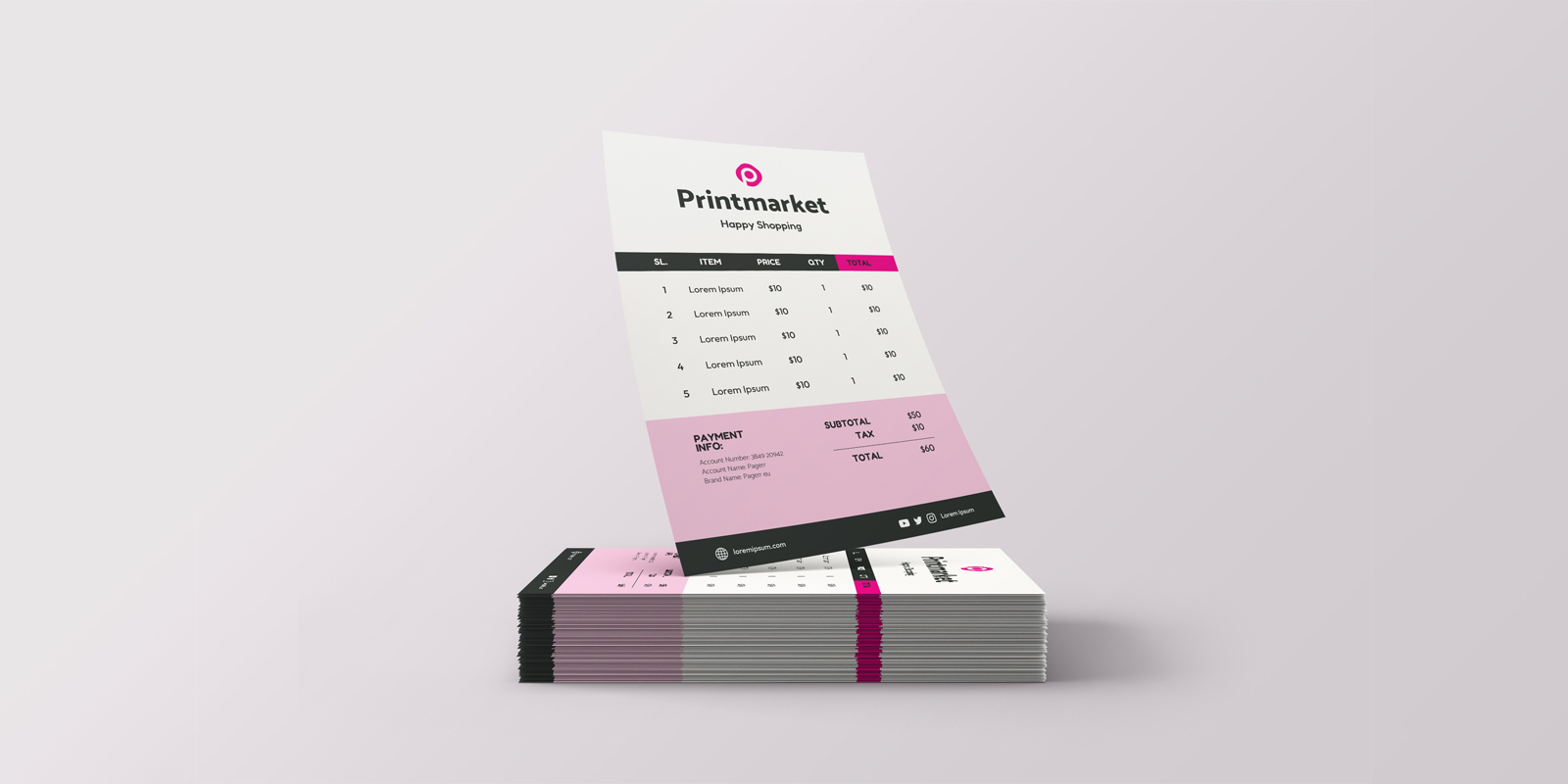 Sales sheets in Berlin - Print with Pagerr