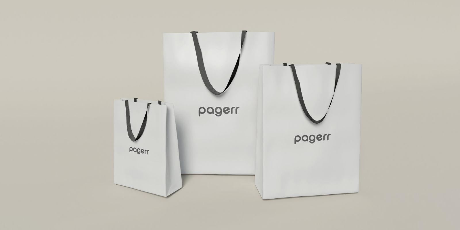 Shopping bags in Paris - Print with Pagerr