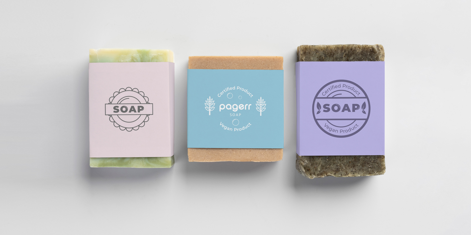Soap labels in Barcelona - Print with Pagerr