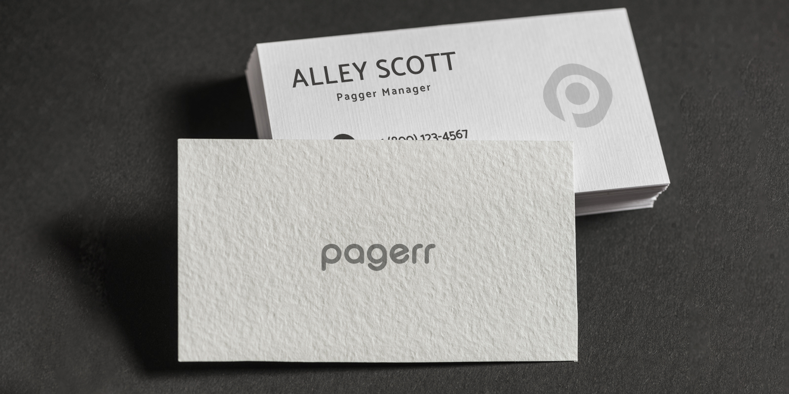 Special material business cards in Hamburg - Print with Pagerr
