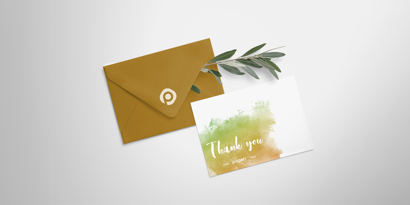 Thank you cards in Barcelona - Print with Pagerr