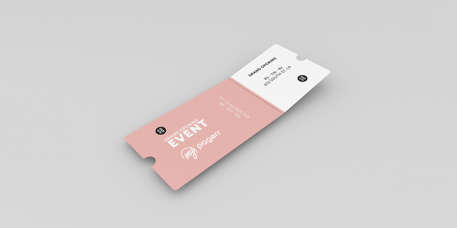 Tickets in Tallinn - Print with Pagerr