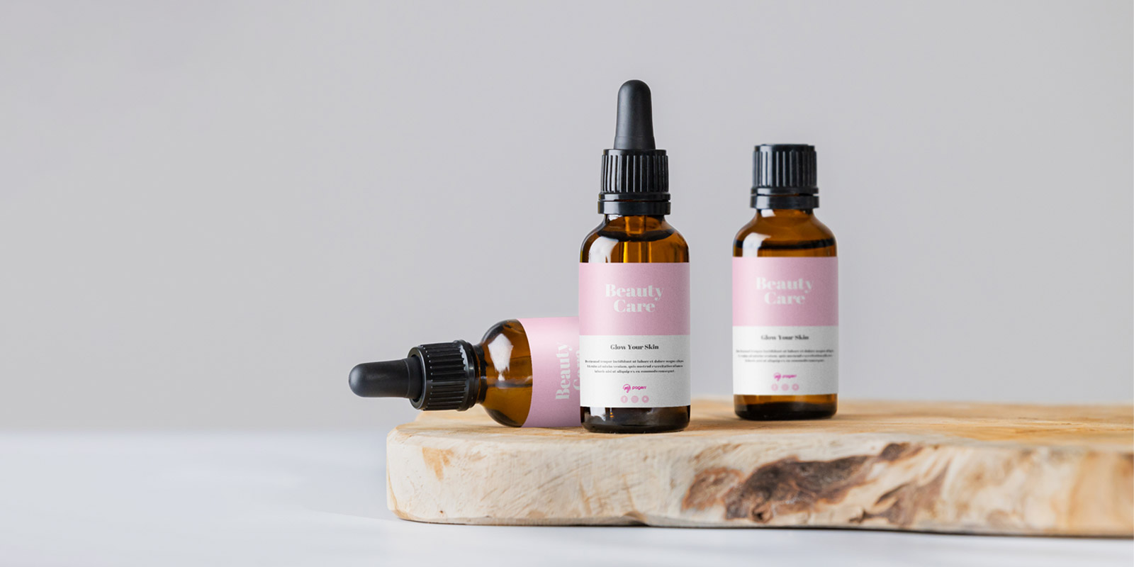 Beauty labels in Hamburg - Print with Pagerr
